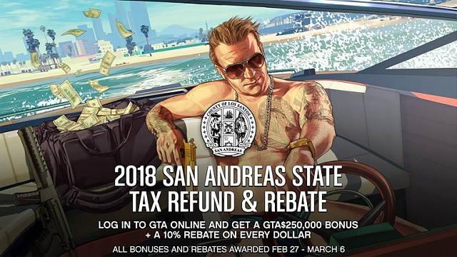 GTA Online Tax Refund