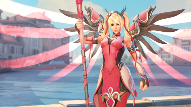 Pink Mercy Overwatch charity
