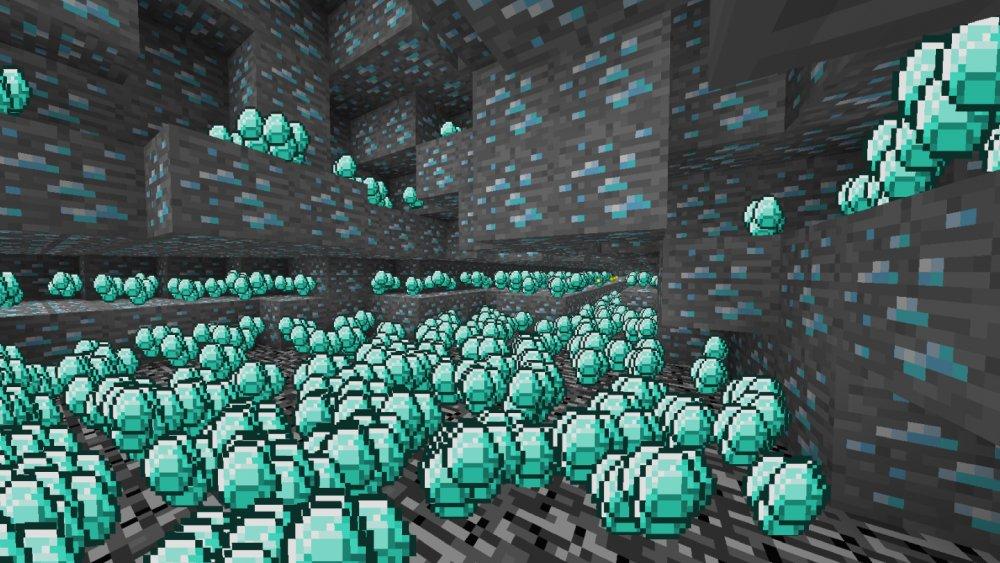 Minecraft diamonds