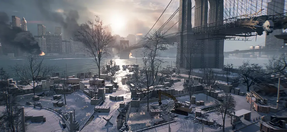 An ice and snow version of the Empire State map for Battlefield 6.