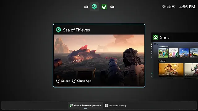An early look at the Xbox mode or Xbox Full Screen Experience for Windows 11 from a Windows 11 Insider build from November 2025.