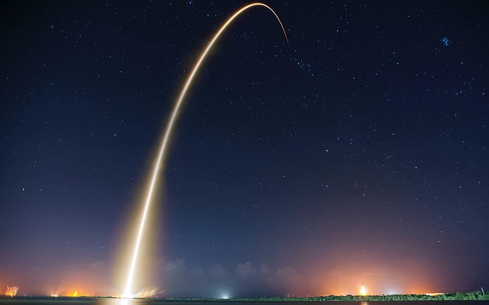 Rocket takeoff
