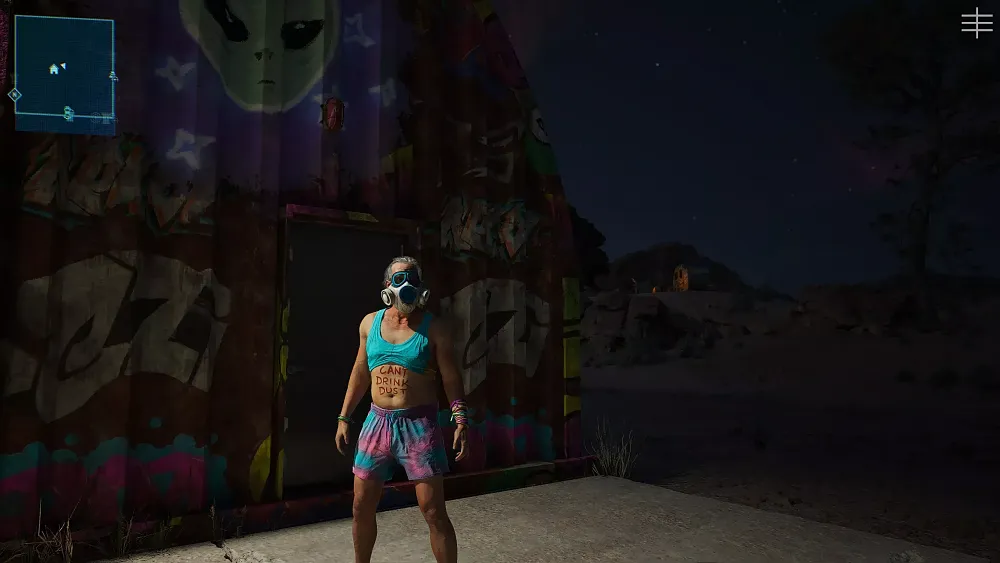 A random character you play as in Free Roam in MindsEye.