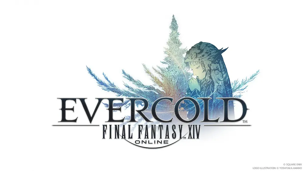 Logo for Evercold, an upcoming expansion for Final Fantasy 14.