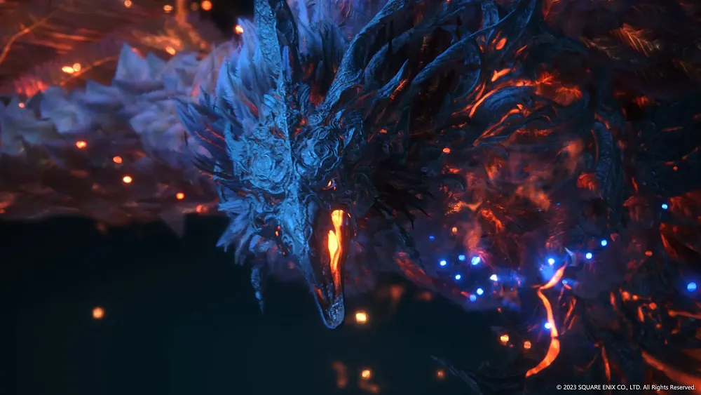 Screenshot from the RPG, Final Fantasy 16.