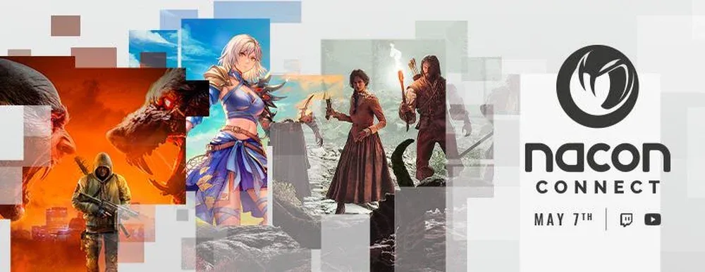 Promo image for Nacon Connect 2026, taking place May 7th.