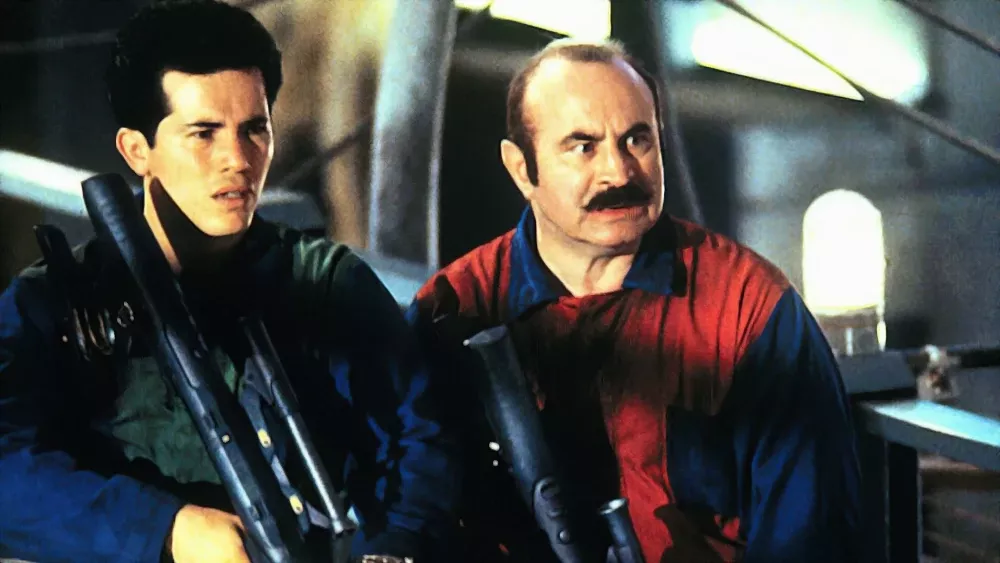 Live-action Luigi and Mario from the 1993 film Super Mario Bros.