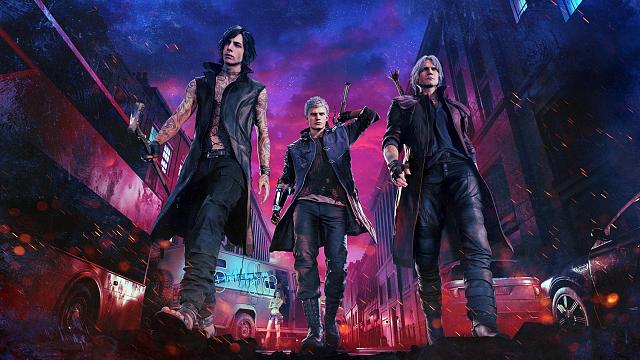 Devil May Cry 5 key art