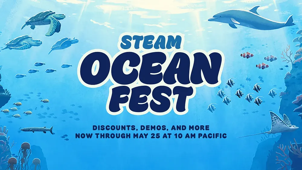 Steam Ocean Fest runs from May 18 through May 25, 2026.