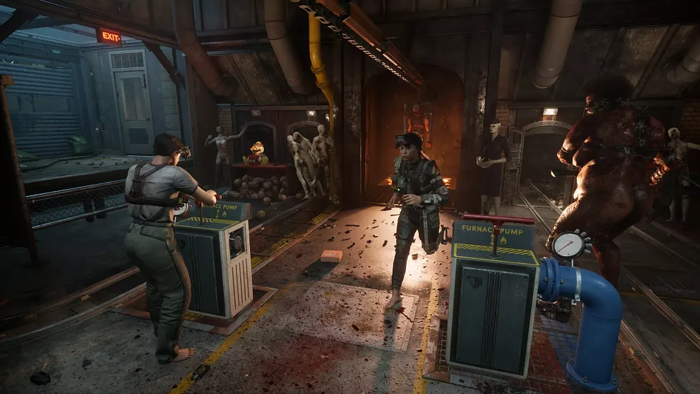 Gameplay from The Outlast Trials.