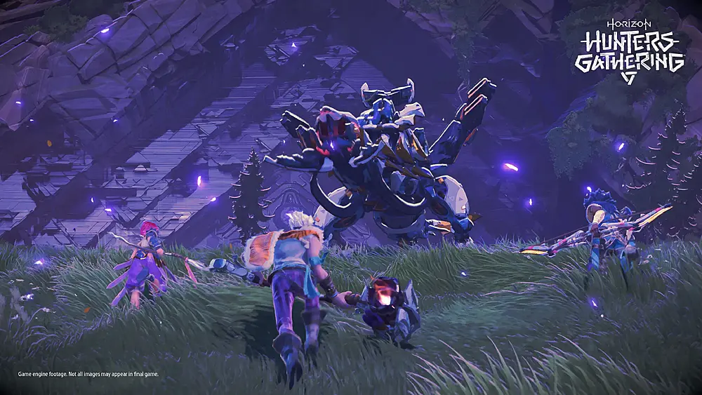 An image of a multiplayer co-op title set in the Horizon universe from Guerrilla Games.