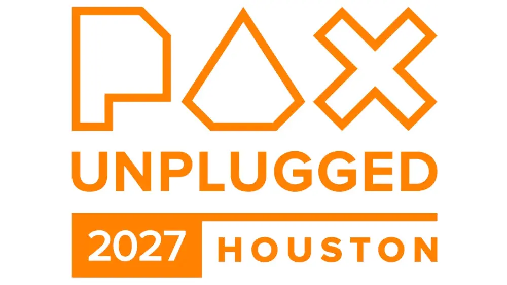 Logo for PAX Unplugged Houston for 2027.