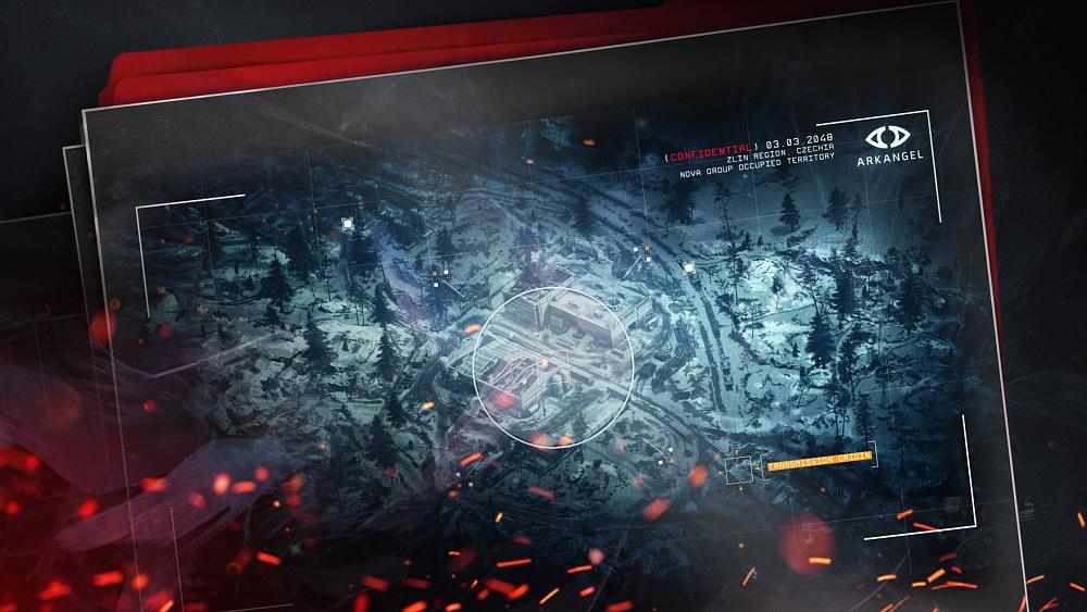 An image showing what looks like an aerial view of the map Zavod 311 for Battlefield 2042.
