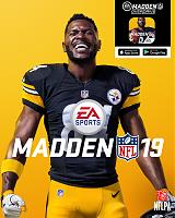 Madden NFL 19 cover athlete Antonio Brown