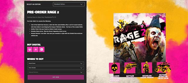 Rage 2 Bethesda.net Launcher exclusive