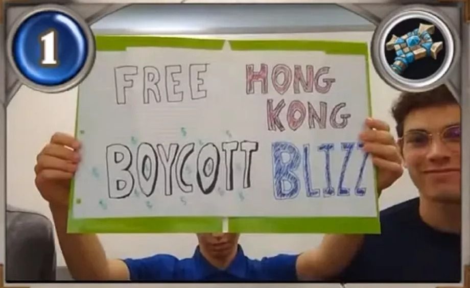 Free Hong Kong, Boycott Blizz