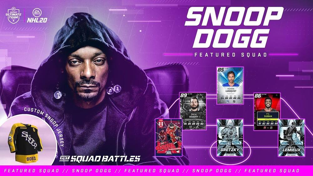 NHL 20 Snoop Dogg
