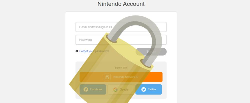 Nintendo Account security