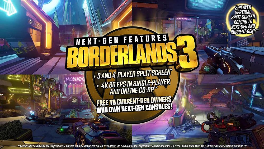 Borderlands 3 next-gen