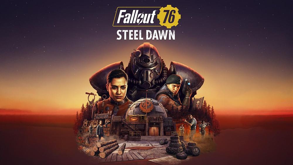 Fallout 76 Steel Dawn key art