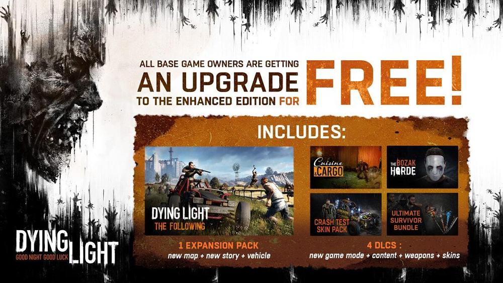 Dying Light free upgrade