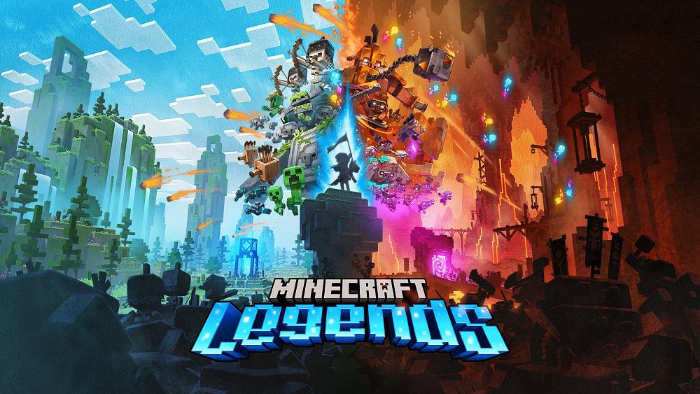 Minecraft Legends key art
