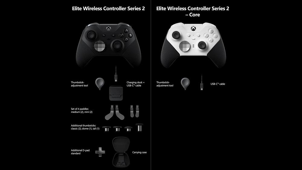 Xbox Elite Series 2 vs Series 2 Core