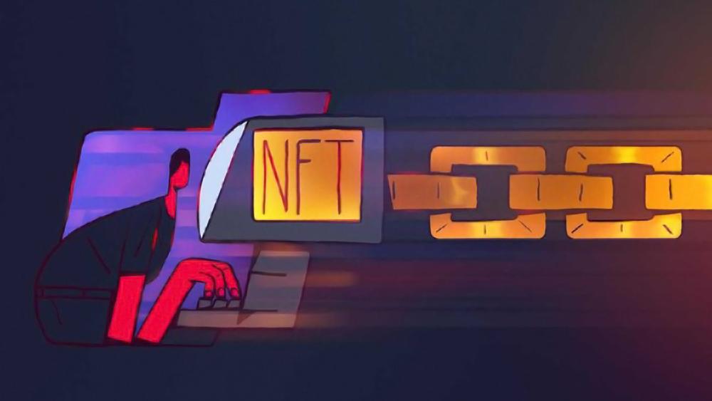 Image related to NFTs and blockchains