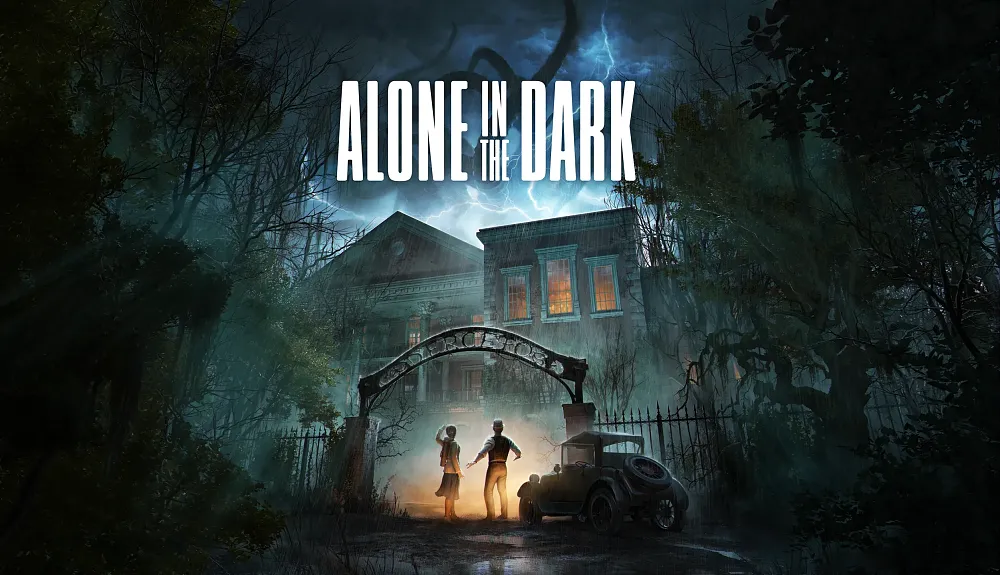 Key artwork for Alone in the Dark game.