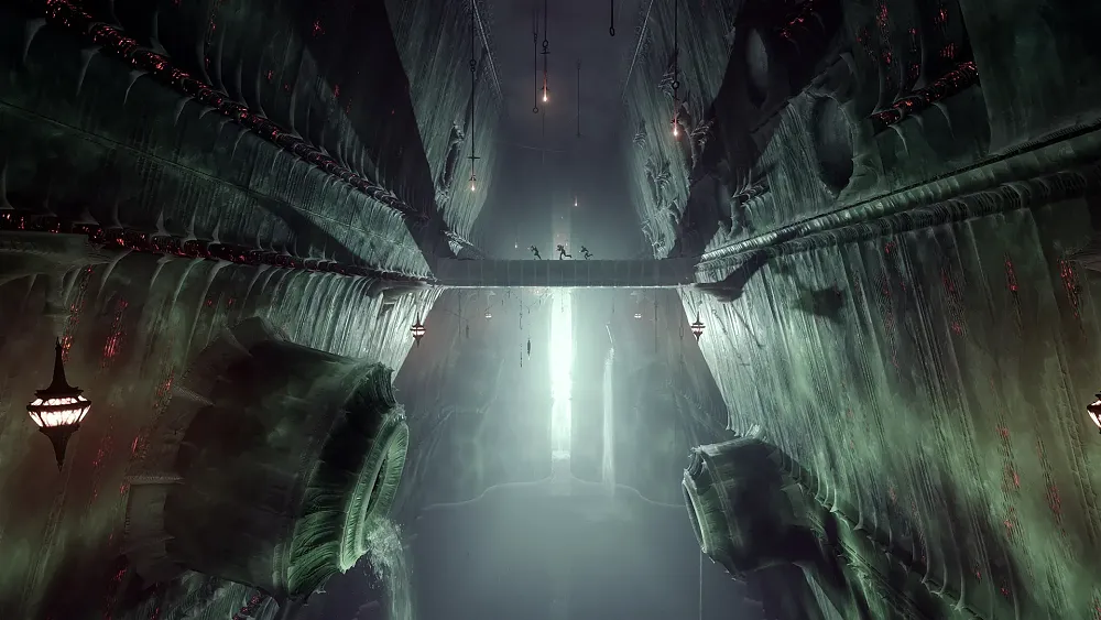 Screenshot from Ghosts of the Deep dungeon in Destiny 2: Lightfall.