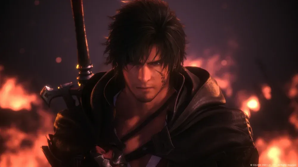 Image of a main character from the upcoming RPG Final Fantasy 16.
