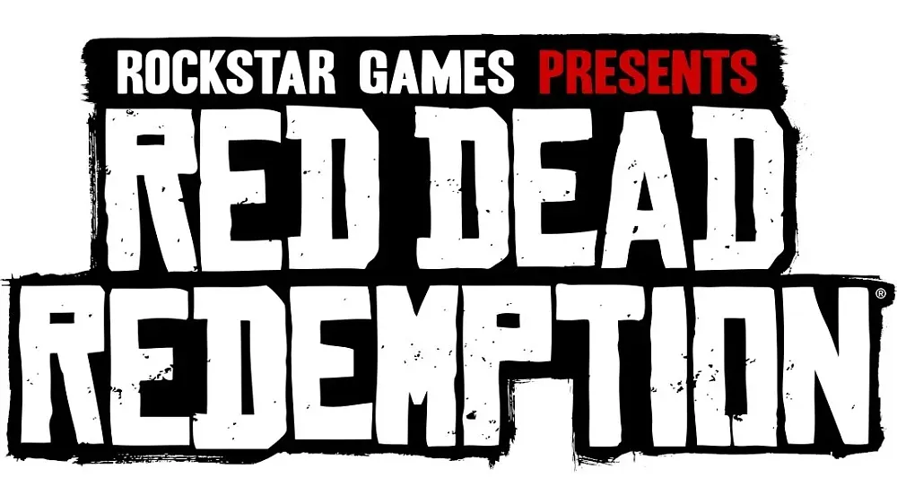 Title saying Rockstar Games Presents Red Dead Redemption.