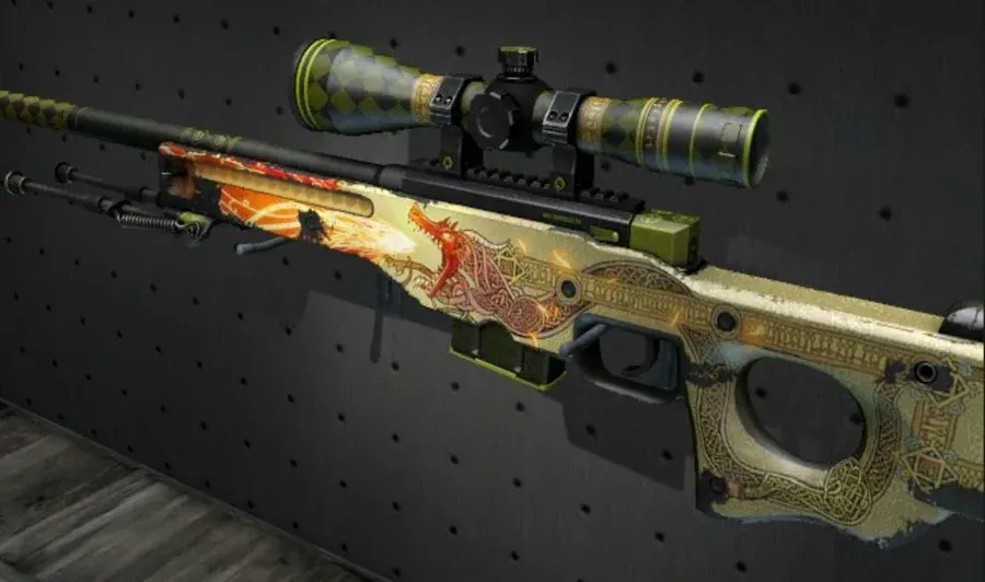 Image of a sniper rifle from CSGO.