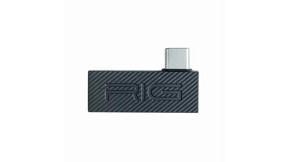 A wireless dongle for 2.4GHz wireless for a headset