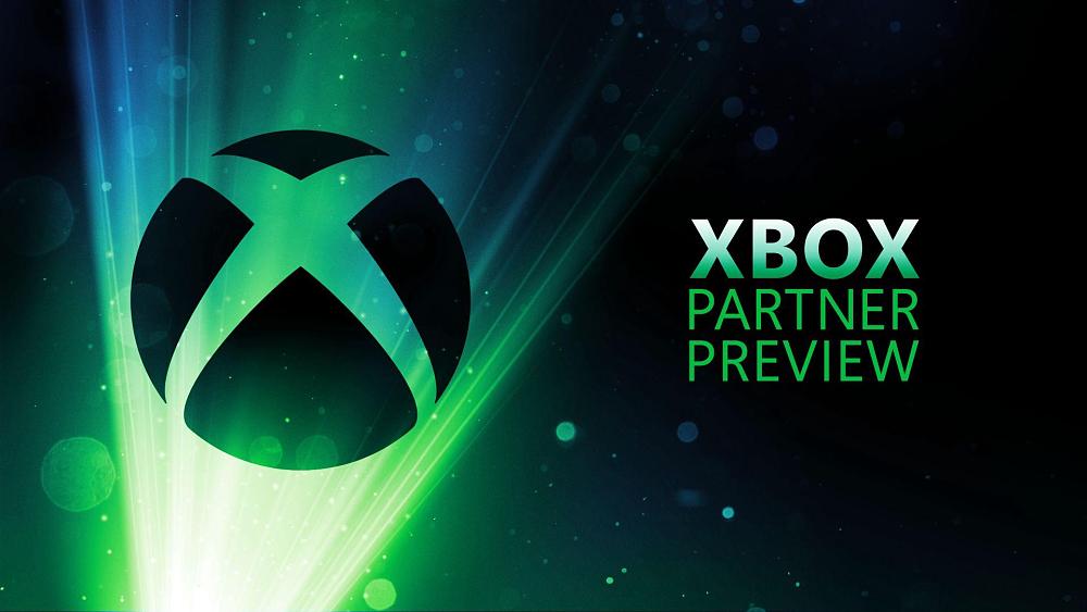 The Xbox logo next to the words "Xbox Partner Preview"