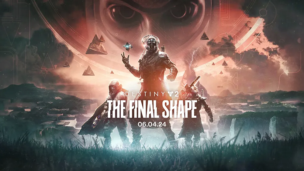 New release date for Destiny 2: The Final Shape. Text: Destiny 2: The Final Shape - 06.04.24
