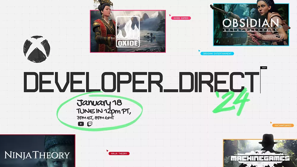 Xbox Developer_Direct on January 18 at 12PM PT.