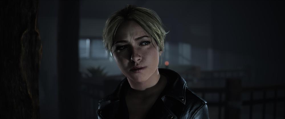 A closeup of a character from Until Dawn on PS5.