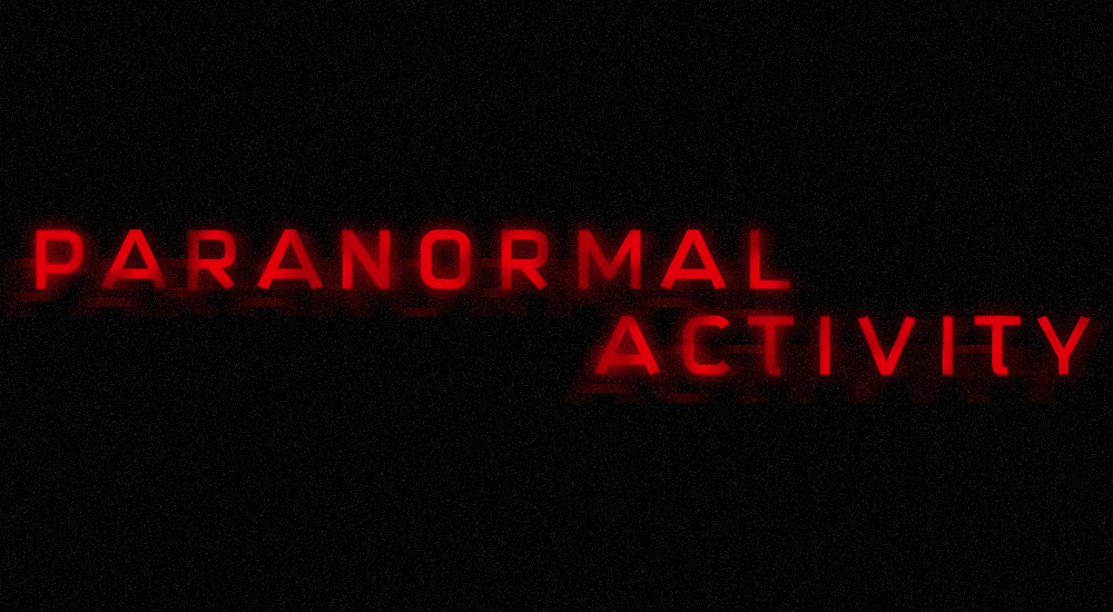 Text: Paranormal Activity