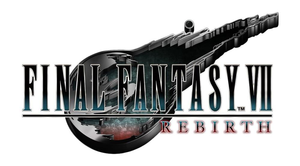 Logo with title for Final Fantasy 7 Rebirth.